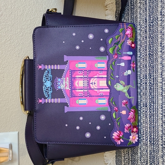 Loungefly Disney's Princess and The Frog Tiana's Palace Crossbody - Picture 3 of 9